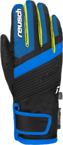 Reusch Duke R-TEX® XT Junior 6261212 7002 black blue yellow front